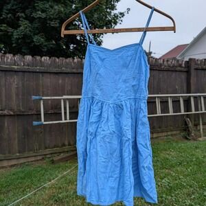 Aerie Blue‎ Sundress XS Spaghetti Strap Sleeveless Casual Summer Dress